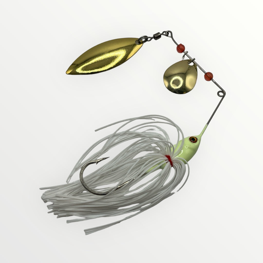 Leurre SPINNERBAIT blanc 