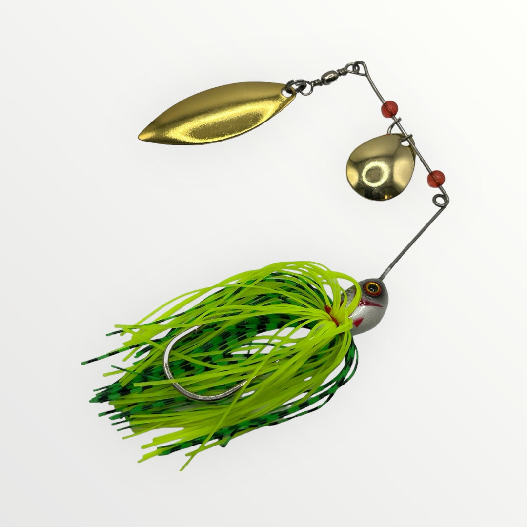 SPINNERBAIT couleur CHARTREUSE GREEN.