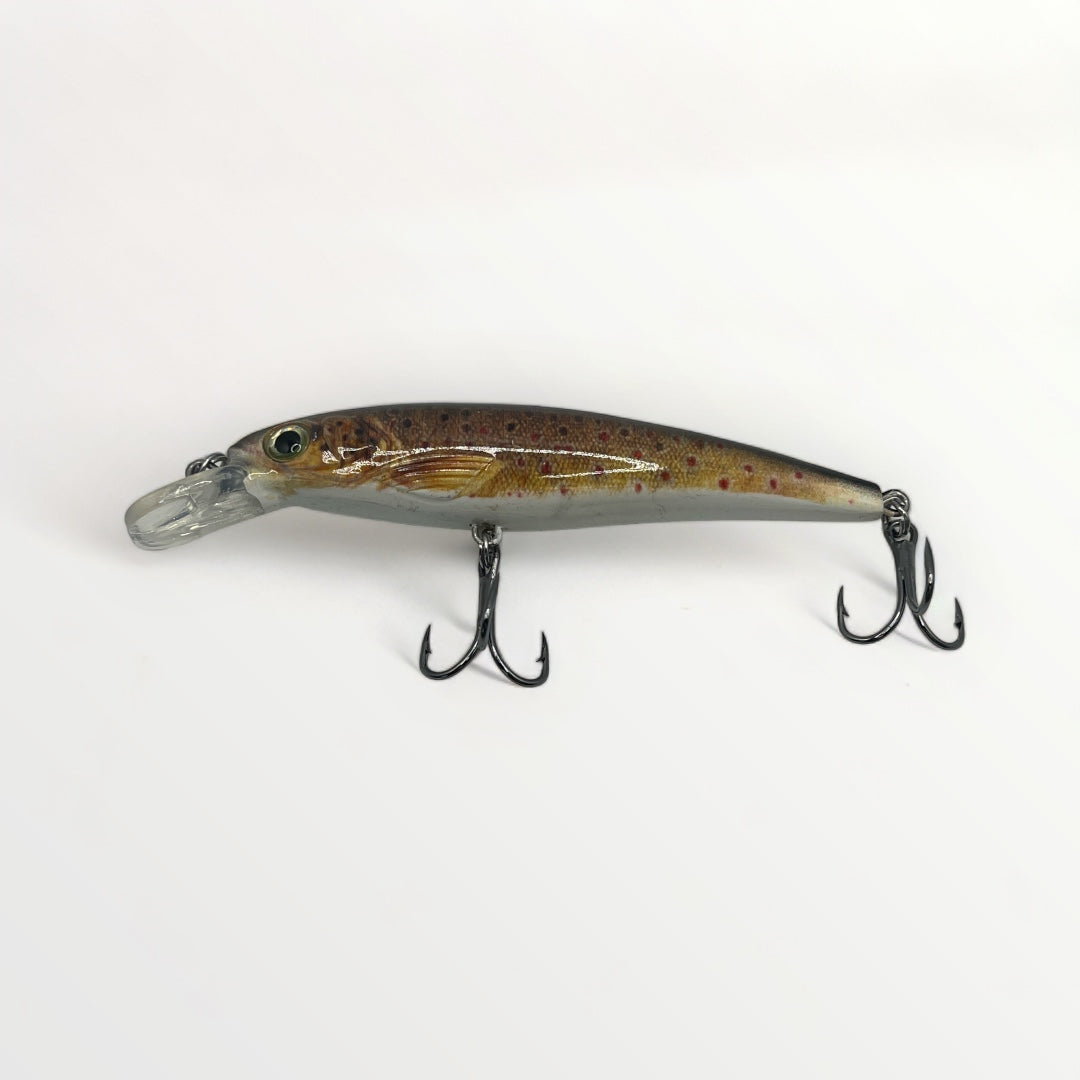 NATURAL FISH JERKBAIT 4''