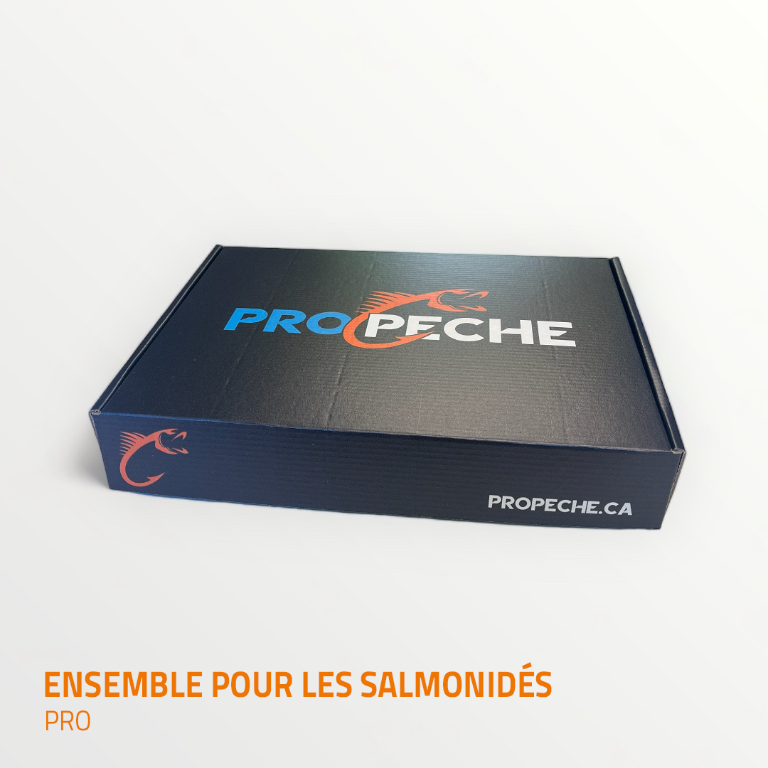 BOÎTE POUR LA PÊCHE AUX SALMONIDÉS - PRO