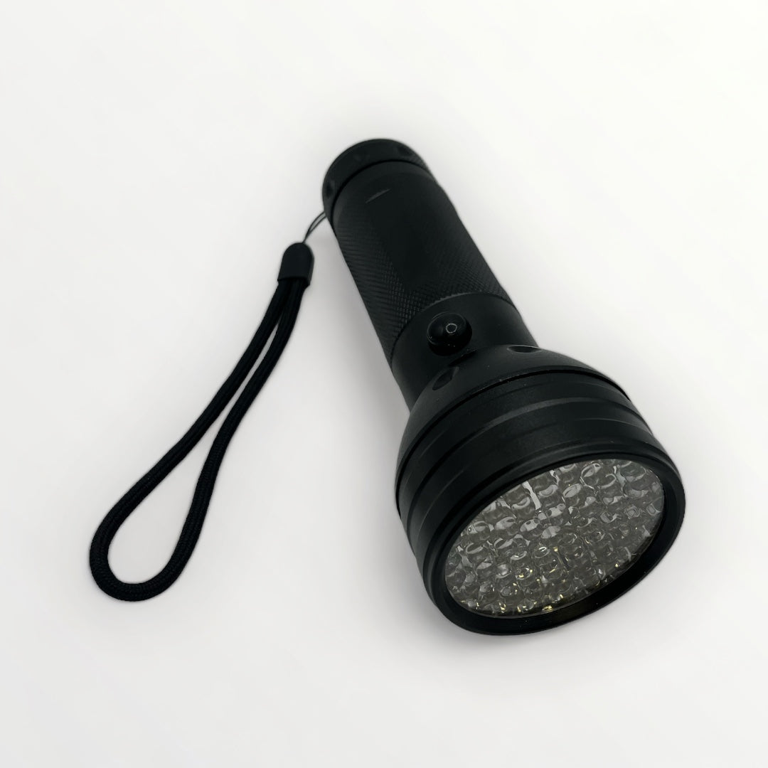 Lampe de poche UV 51 LED - Longueur d'onde de 395 nm